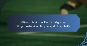 Atiba Hutchinson: Familiebakgrunn, Ungdomskarriere, Betydningsfulle øyeblikk