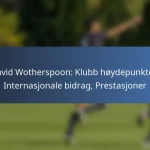 Liam Millar: Klubb høydepunkter, Internasjonale opptredener, Utmerkelser