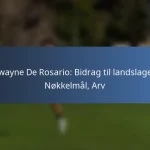 Scott Arfield: Merkningsverdige kamper, Karrierehøydepunkter, Utmerkelser