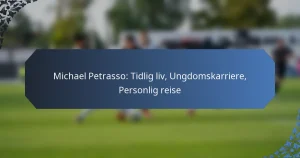 Michael Petrasso: Tidlig liv, Ungdomskarriere, Personlig reise
